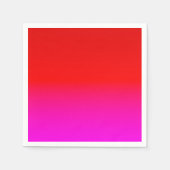 gradiënt rood roze, sjaal, rood, roze servet (Voorkant)