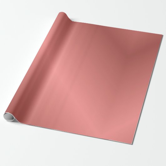 Gradiënt roos goud cadeaupapier (Uitgerold)