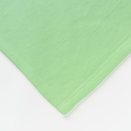 Gradiënt Roze Eenvoudig Modern monogram Fleece Deken (Hoek)