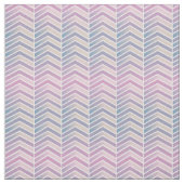 Gradiënt, roze en leisteen Chevron Stof (Swatch)