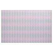 Gradiënt, roze en leisteen Chevron Stof (Fat Quarter)