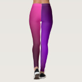 Gradiënt, roze paars leggings (Achterkant)