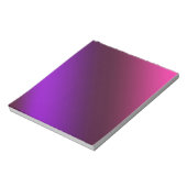 Gradiënt, roze paars notitieblok (Linkerzijde)