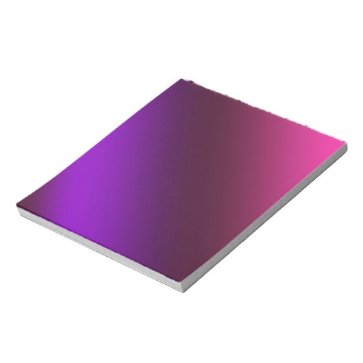 Gradiënt, roze paars notitieblok (Linkerzijde)
