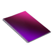 Gradiënt, roze paars notitieboek (Rechterzijde)