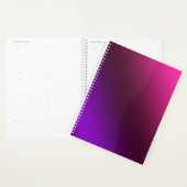 Gradiënt, roze paars planner (Display)