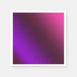 Gradiënt, roze paars servet
