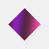 Gradiënt, roze paars servet (Hoek)