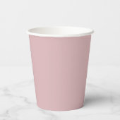 Gradiënt Roze Partij Cups Wegwerp Koffie Cups Papieren Bekers (Achterkant)