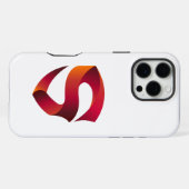 Gradiënt S Hoesje iPhone Hoesje (Achterkant horizontaal)