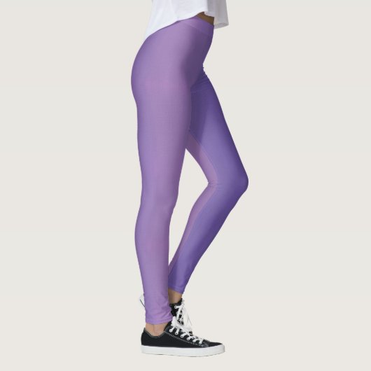 Gradiënt Shades Lavender Paarse Leggings (Rechts)