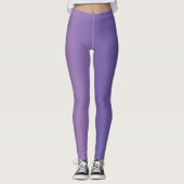 Gradiënt Shades Lavender Paarse Leggings (Voorkant)