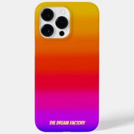 Gradiënt Streep Monogram Case-Mate iPhone 14 Pro Max Hoesje