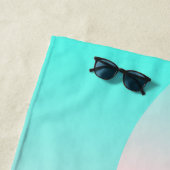 Gradiënt Sunset Pink Sky Strandlaken (In situ)