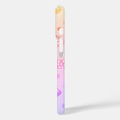 Gradient Sunset Vis Patroon Modern Gepersonaliseer Case-Mate iPhone Case (Achterkant / Links)