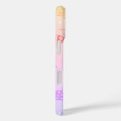 Gradient Sunset Vis Patroon Modern Gepersonaliseer Case-Mate iPhone Case (Achterkant / Rechts)