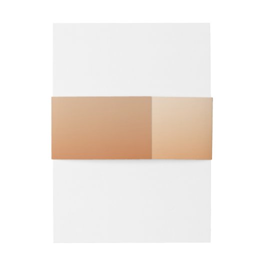 Gradient Sunset Wedding Uitnodiging Belly Band Uitnodigingen Wikkel (Achterkant Voorbeeld)