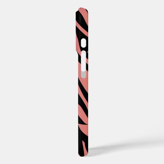 Gradient Tiger Stripe iPhone Case (Achterkant / Links)