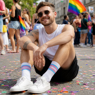 Gradient Trans Pride Sokken