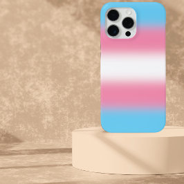 Gradient Transgender Pride Flag - Trans Flag iPhone 15 Pro Max Hoesje
