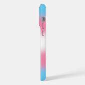 Gradient Transgender Pride Flag - Trans Flag iPhone Hoesje (Linkerkant)