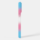 Gradient Transgender Pride Flag - Trans Flag iPhone Hoesje (Rechterkant)