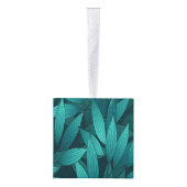 Gradiënt tropische bladeren decoratie (Rechts)