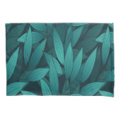 Gradiënt tropische bladeren kussensloop (Voorkant)