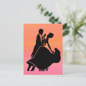 gradiënt tropische zonnebrandmiddelen briefkaart (Staand voorkant)