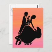 gradiënt tropische zonnebrandmiddelen briefkaart (Voorkant / Achterkant)