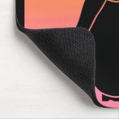 gradiënt tropische zonnebrandmiddelen muismat (Hoek)