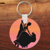 gradiënt tropische zonnebrandmiddelen sleutelhanger (Voorkant)