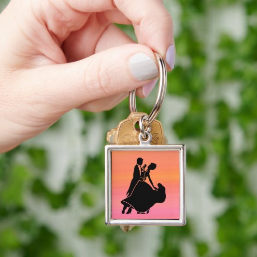 gradiënt tropische zonnebrandmiddelen sleutelhanger (Hand)