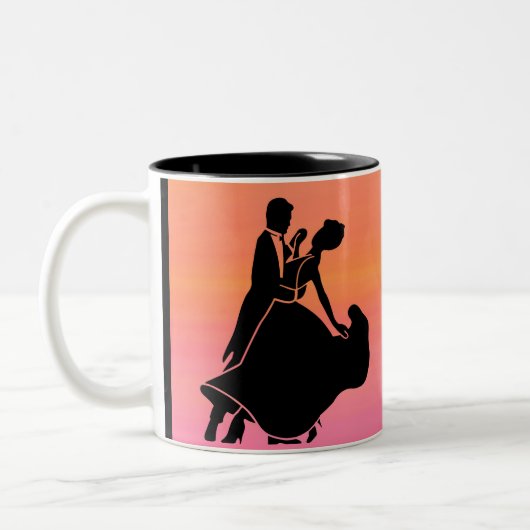 gradiënt tropische zonnebrandmiddelen tweekleurige koffiemok (Links)