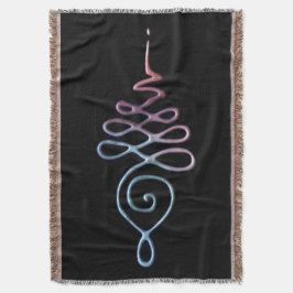 Gradient Unalome Deken