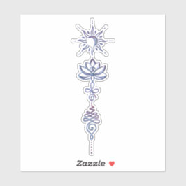 Gradient Unalome Groep  Sticker