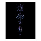 Gradient Unalome Group  Perfect Poster (Voorkant)