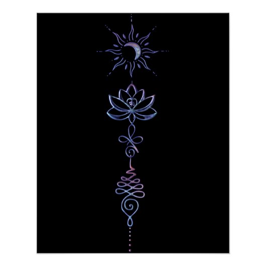 Gradient Unalome Group  Perfect Poster (Voorkant)