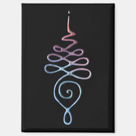 Gradient Unalome Magneet