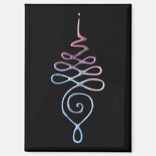 Gradient Unalome Magneet (Voorkant)