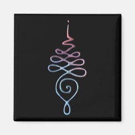 Gradient Unalome Magneet