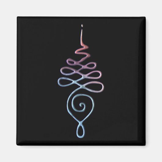 Gradient Unalome Magneet (Voorkant)