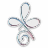 Gradient Unconditional Love Sticker (Voorkant)