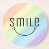 Gradiënt van booggradiënt bij glimlach zandsteen onderzetter (Voorkant)