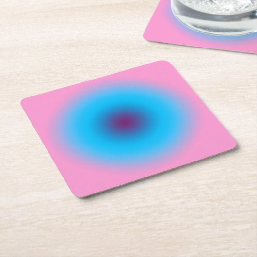 Gradiënt van de hemel kartonnen onderzetters (Schuin)