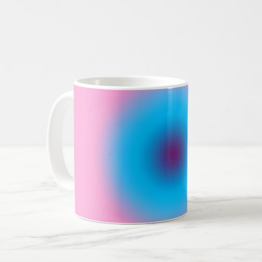 Gradiënt van de hemel koffiemok (Voorkant links)