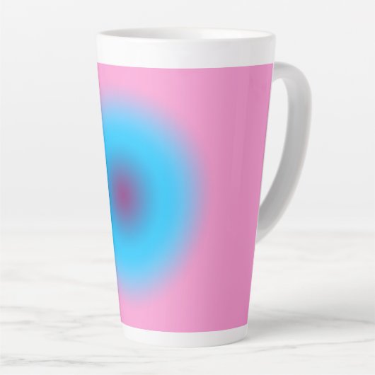 Gradiënt van de hemel latte mok (Rechterhoek)