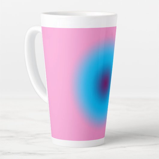 Gradiënt van de hemel latte mok (Linkerhoek)