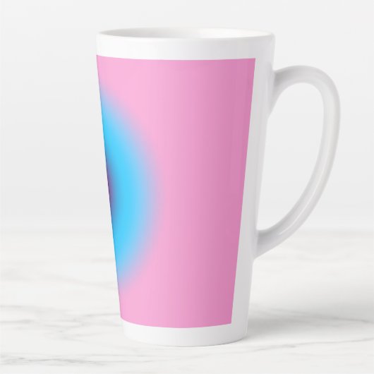 Gradiënt van de hemel latte mok (Rechts)