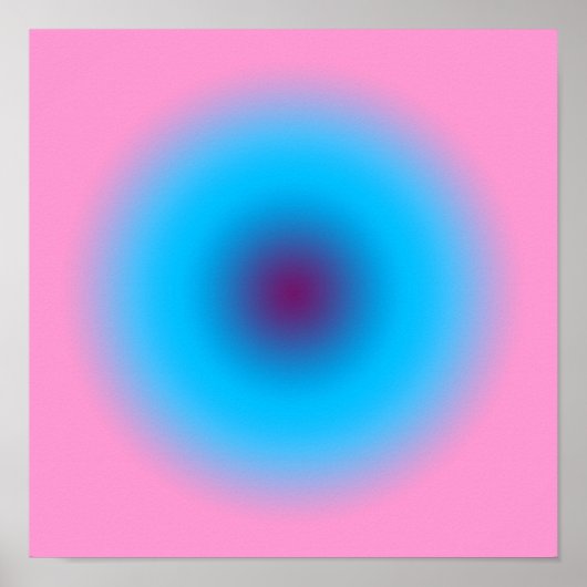 Gradiënt van de hemel poster (Voorkant)